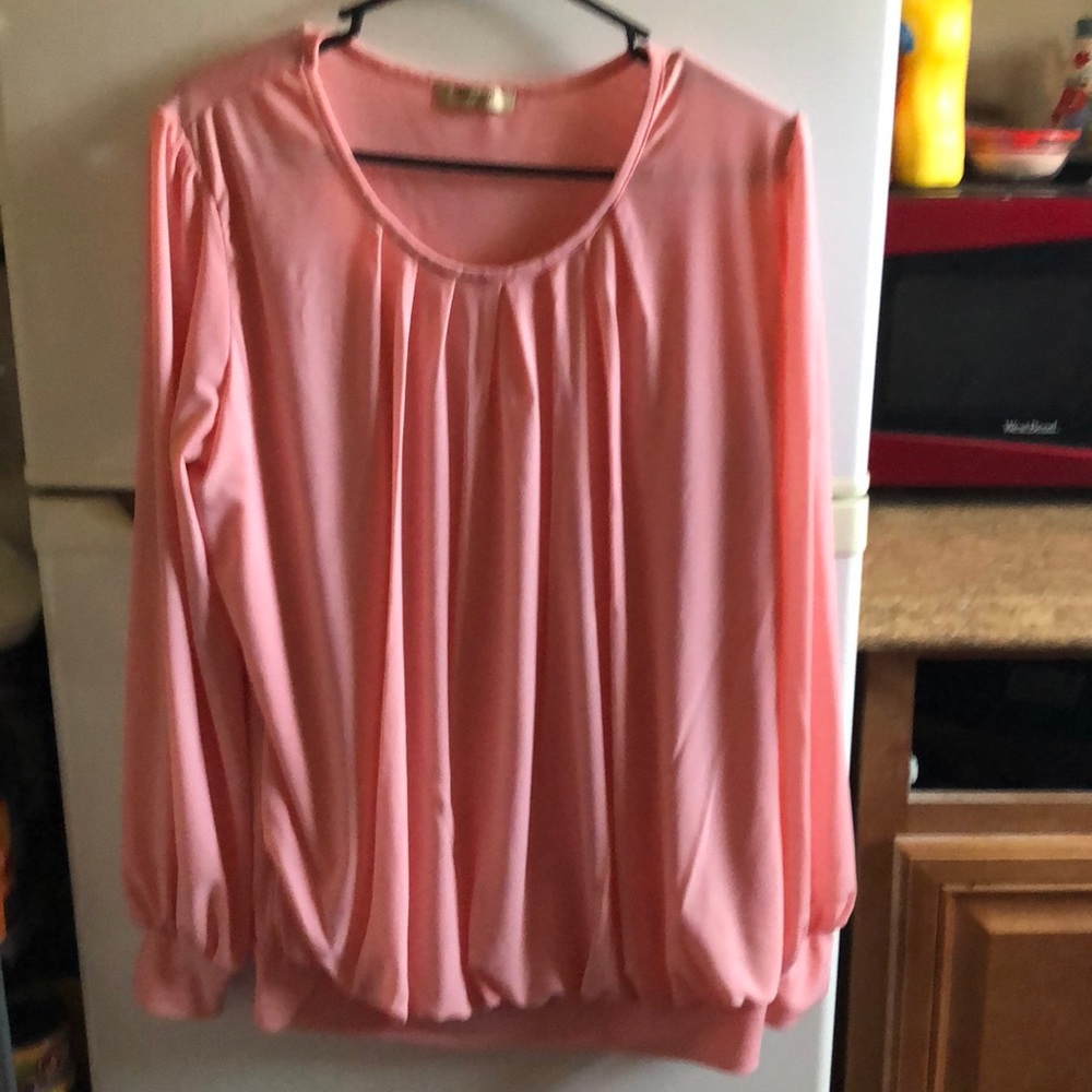 Pink blouse